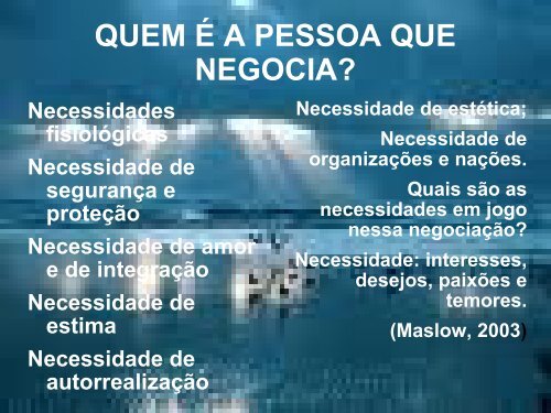 Técnicas de mediação e negociação