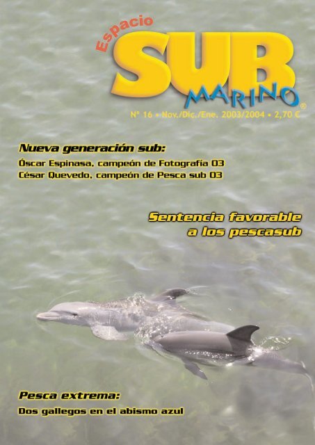 pesca sub nacional - Espacio Submarino