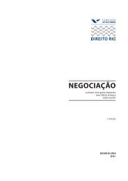 NEGOCIAÇÃO - Cadernos Colaborativos - Fundação Getulio Vargas