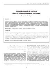 Resolución y manejo de conflictos - Universidad Autónoma del Caribe