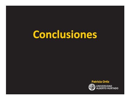 Conclusiones mesa redonda RDA / Patricia Ortiz
