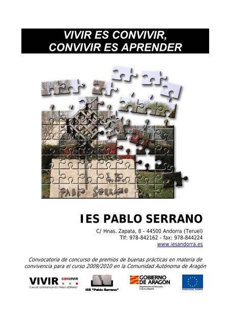 IES Pablo Serrano.pdf - Portal de Convivencia en Aragón ...