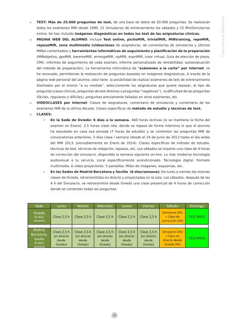 Revista de información - Curso Intensivo MIR Asturias