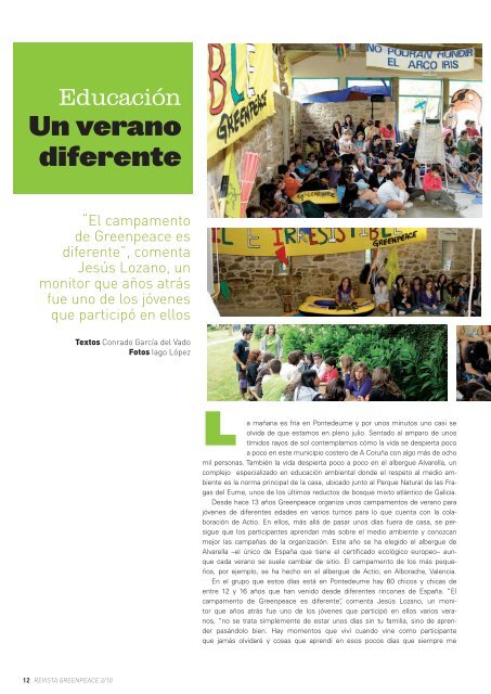 Revista GREEN 3/10 - Greenpeace