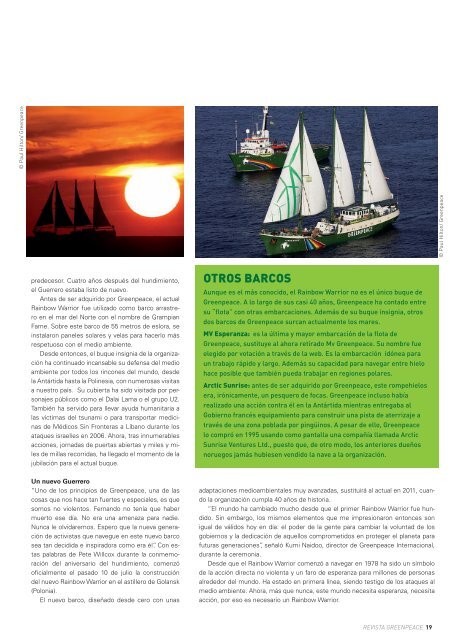 Revista GREEN 3/10 - Greenpeace