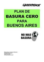 BASURA CERO PARA BUENOS AIRES - Greenpeace