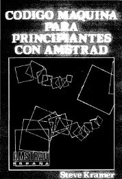 código máquina para principiantes con amstrad - La Biblioteca de ...