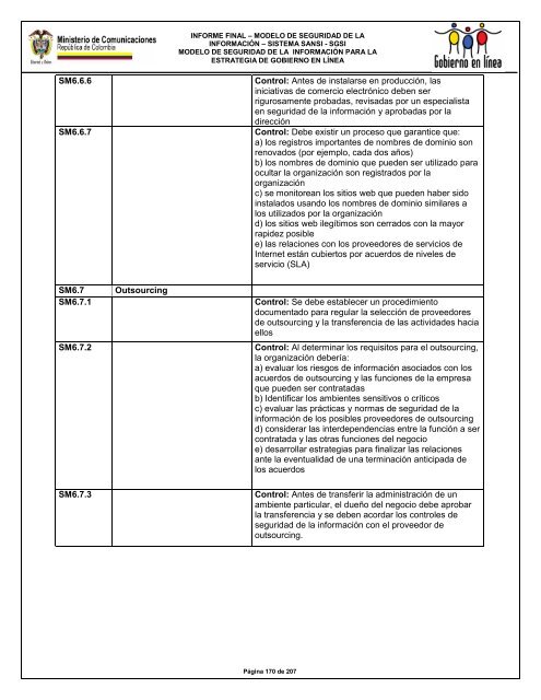 MODELO DE SEGURIDAD - Gobierno en línea.