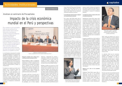 REVISTA agosto - Procapitales