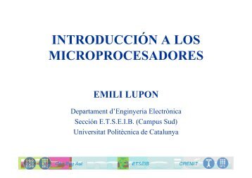 Desarrollo de aplicaciones basadas en microprocesadores