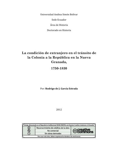 TD022-DH-Garcia-La condicion.pdf - Repositorio UASB-Digital ...