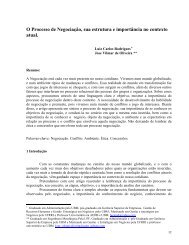 O Processo de Negociação, sua estrutura e importância - aedb