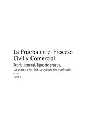 La Prueba en el Proceso Civil y Comercial - La Ley