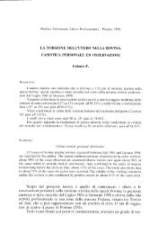 La torsione dell'utero nella bovina - Società Italiana di Buiatria