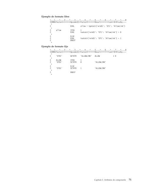 VisualAge RPG Parts Reference - IBM