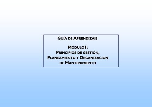 guía de aprendizaje módulo principios de gestión ... - Senati