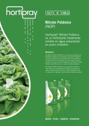 Nitrato Potásico (NOP) - Prayon
