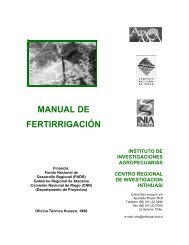 Manual de Fertirrigación - Platina - Inia