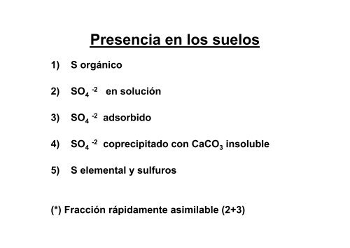 AZUFRE - Facultad de Agronomía