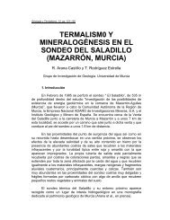 termalism0 y mineralogénesis en el sondeo del saladillo (mazarrón ...