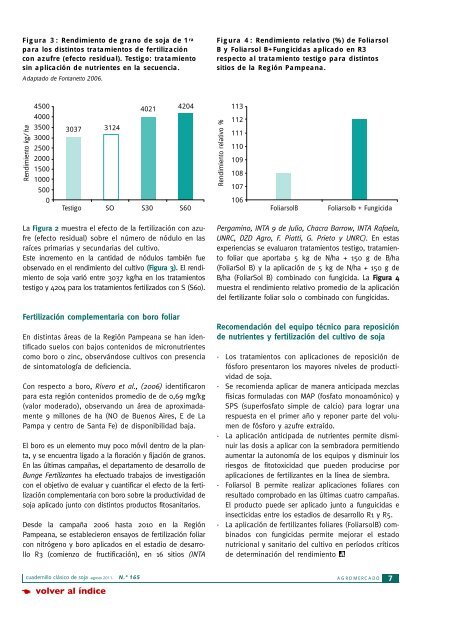 Fertilización fósforo-azufrada en soja. Estrategias basadas en dosis ...