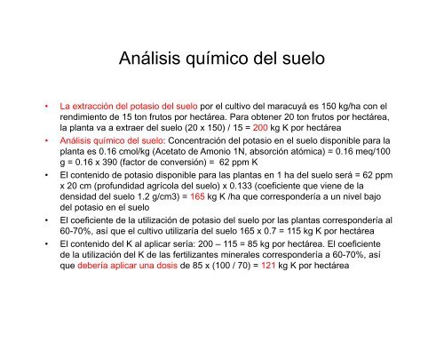 Manejo de fertilización en especies cultivados de ... - Asohofrucol