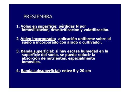 Aplicación de Fertilizantes - Facultad de Agronomía