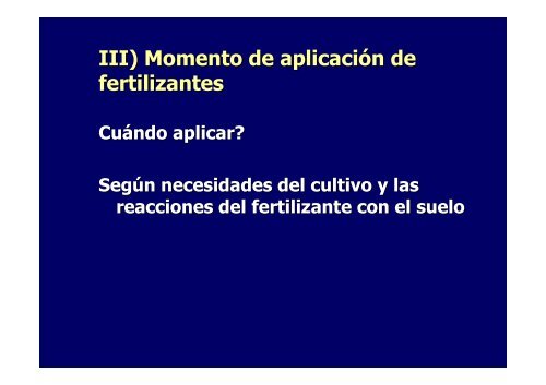 Aplicación de Fertilizantes - Facultad de Agronomía