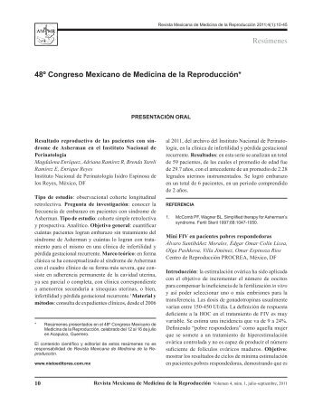 Reproducción 3.6 resumenes.pdf - Revistas Médicas Mexicanas