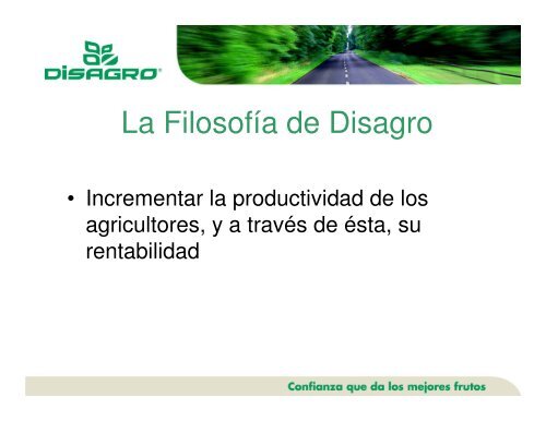 Presentación sobre conceptos básicos de fertilizantes y ... - Disagro