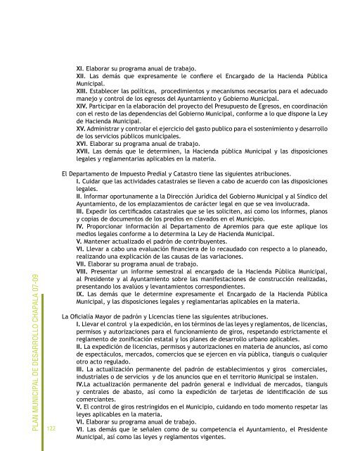 Plan Municipal de Desarrollo 1.indd - ITS Chapala