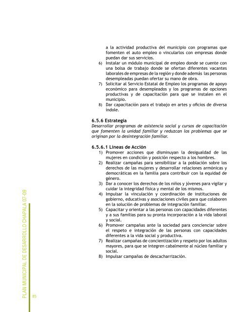 Plan Municipal de Desarrollo 1.indd - ITS Chapala