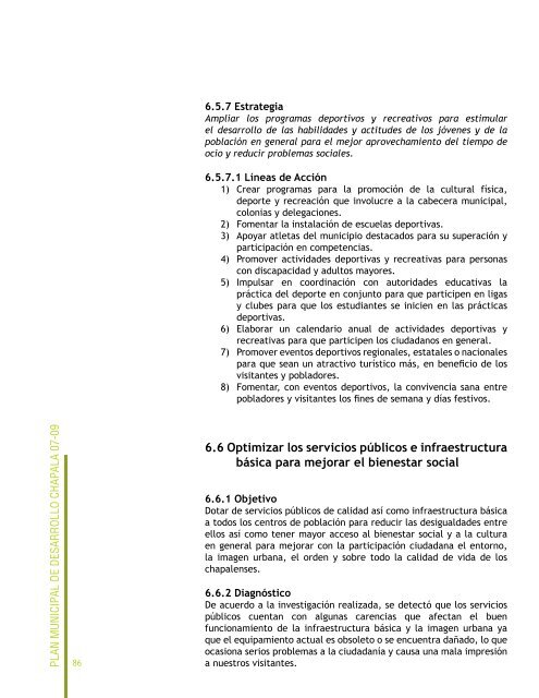 Plan Municipal de Desarrollo 1.indd - ITS Chapala