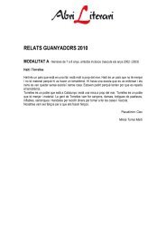 GAUDEIX DELS RELATS GUANYADORS AQUÍ! (pdf) - Torrelles de ...