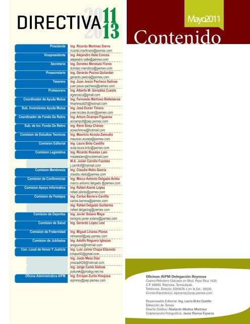 ejercicio fisico - Asociación de Ingenieros Petroleros de México, AC