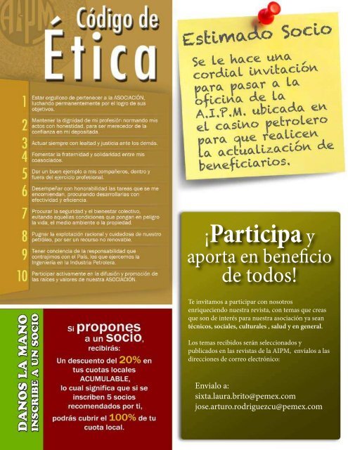 ejercicio fisico - Asociación de Ingenieros Petroleros de México, AC