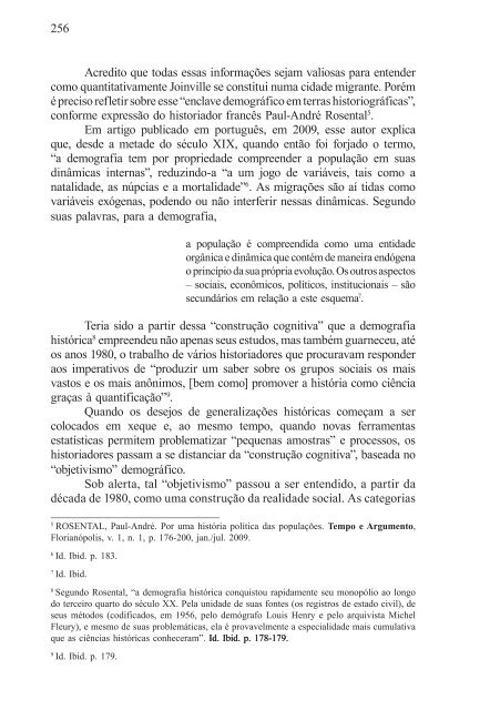 Pelas tramas de uma cidade migrante (Joinville, 1980-2010)