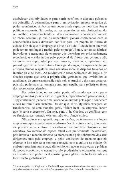 Pelas tramas de uma cidade migrante (Joinville, 1980-2010)