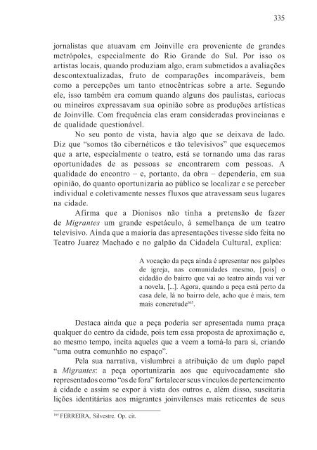 Pelas tramas de uma cidade migrante (Joinville, 1980-2010)