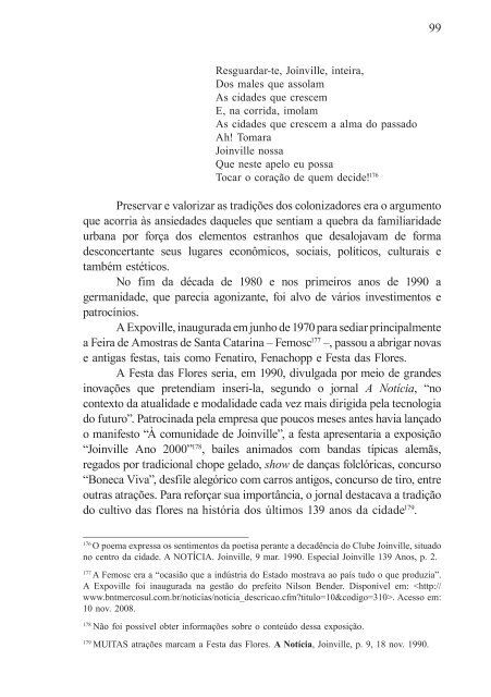 Pelas tramas de uma cidade migrante (Joinville, 1980-2010)