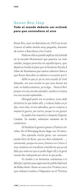 MEMORIAS DE LA EMIGRACIÓN ESPAÑOLA A AMÉRICA | [ 1 ]