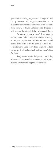 MEMORIAS DE LA EMIGRACIÓN ESPAÑOLA A AMÉRICA | [ 1 ]