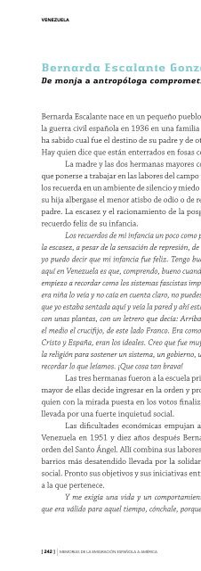 MEMORIAS DE LA EMIGRACIÓN ESPAÑOLA A AMÉRICA | [ 1 ]