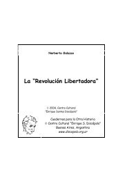 La Revolución Libertadora - Centro Cultural Enrique Santos Discépolo