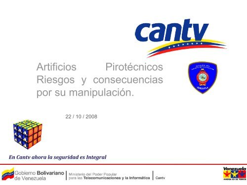 Artificios pirotécnicos, riesgos y consecuencias por su ... - Cantv