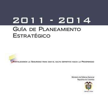 Guía de Planeamiento Estratégico - Ministerio de Defensa