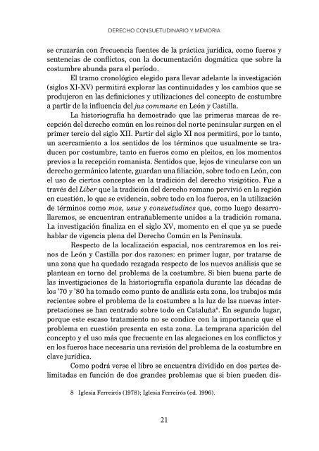 Derecho consuetudinario y memoria - E-Archivo - Universidad ...