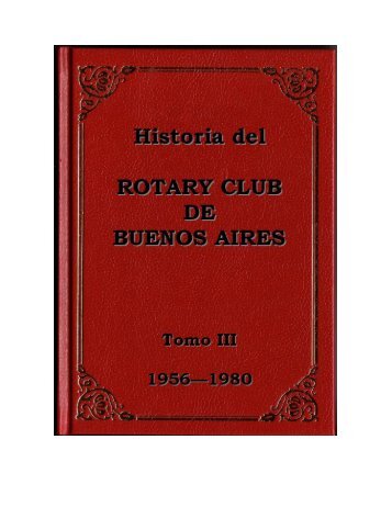 Homenaje - Rotary Club Buenos Aires
