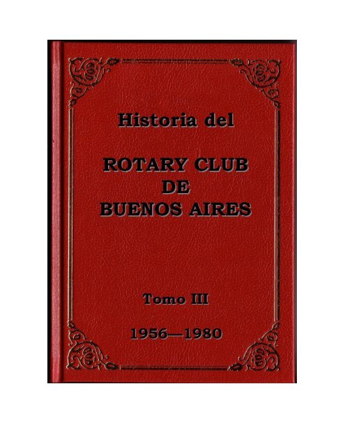 Homenaje - Rotary Club Buenos Aires
