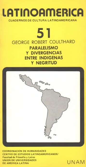 Paralelismo Y Divergencias Entre Indígenas Y Negritud